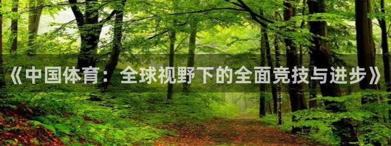 MK体育官方正版app集团官网网址：《中国体育：全球