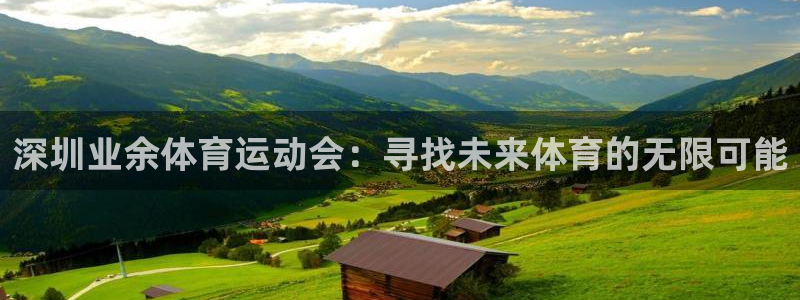 MK体育官网下载：深圳业余体育运动会：寻找未来体育的