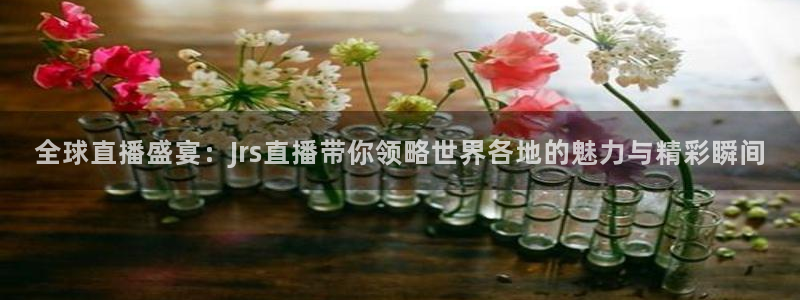 833直播免费体育直播：全球直播盛宴：Jrs直播带你领略世界各地的魅力与精彩瞬间